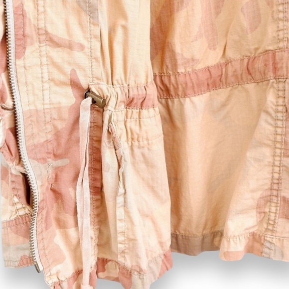 FREE PEOPLE Lead The Way Camo Jacket 🧥 | Longline Utility Grunge - Picture 14 of 16